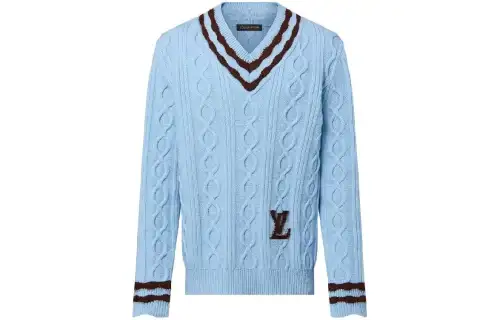 LOUIS VUITTON x Tyler Collaboration SS24 Knitwear Men's Blue