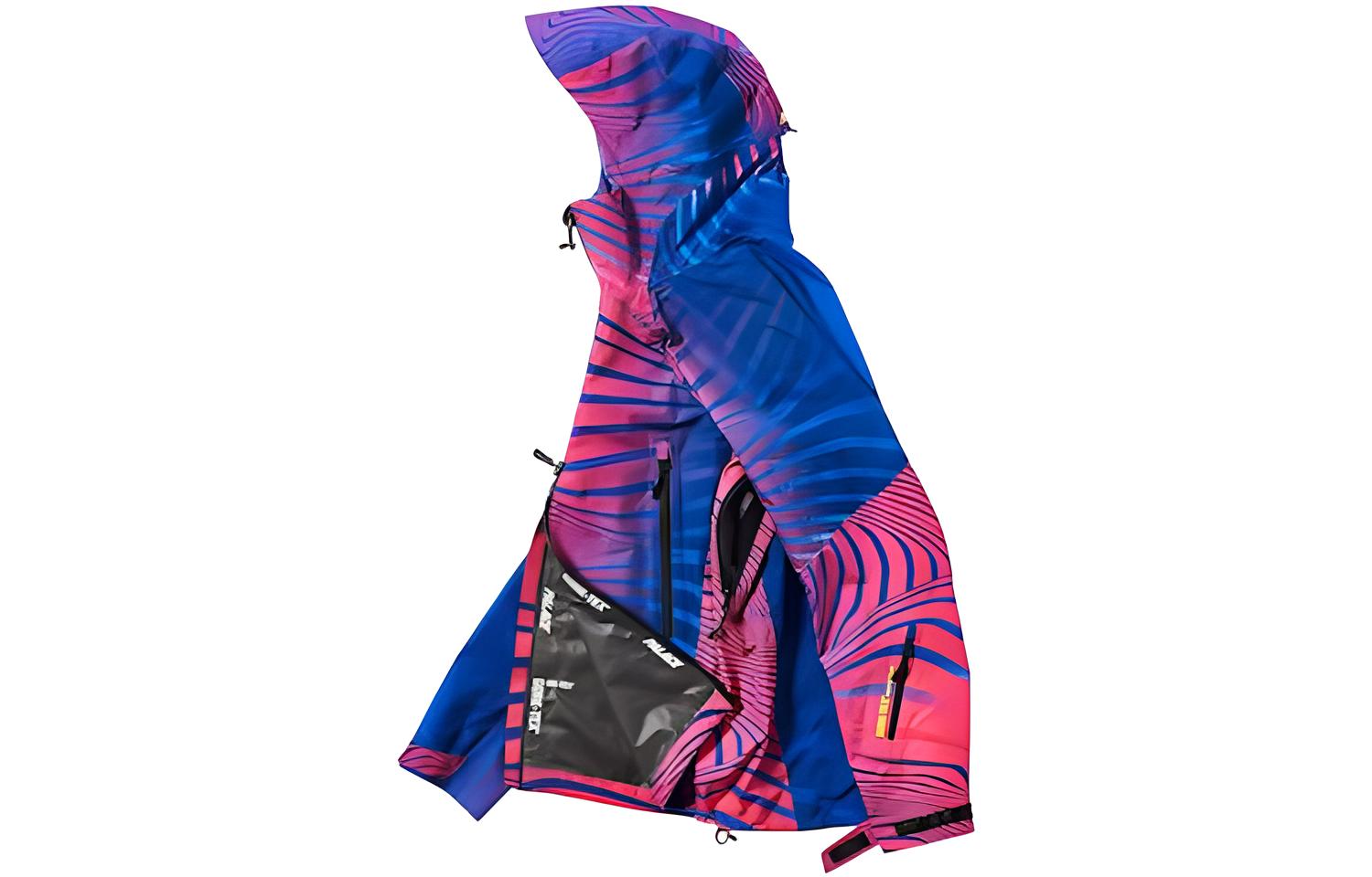 Мужская куртка Palace Gore-Tex Vortex Paclite Jacket Pink (розовая) — фото 3