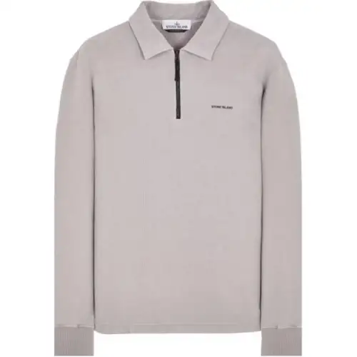 STONE ISLAND Polo Shirt Men's Light Gray