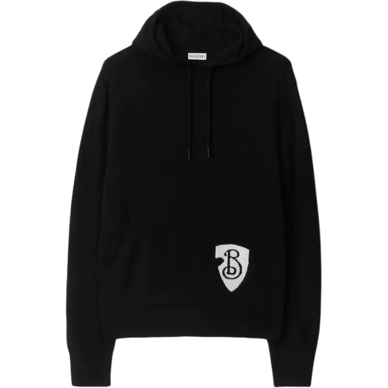 Burberry B Shield wool hoodie