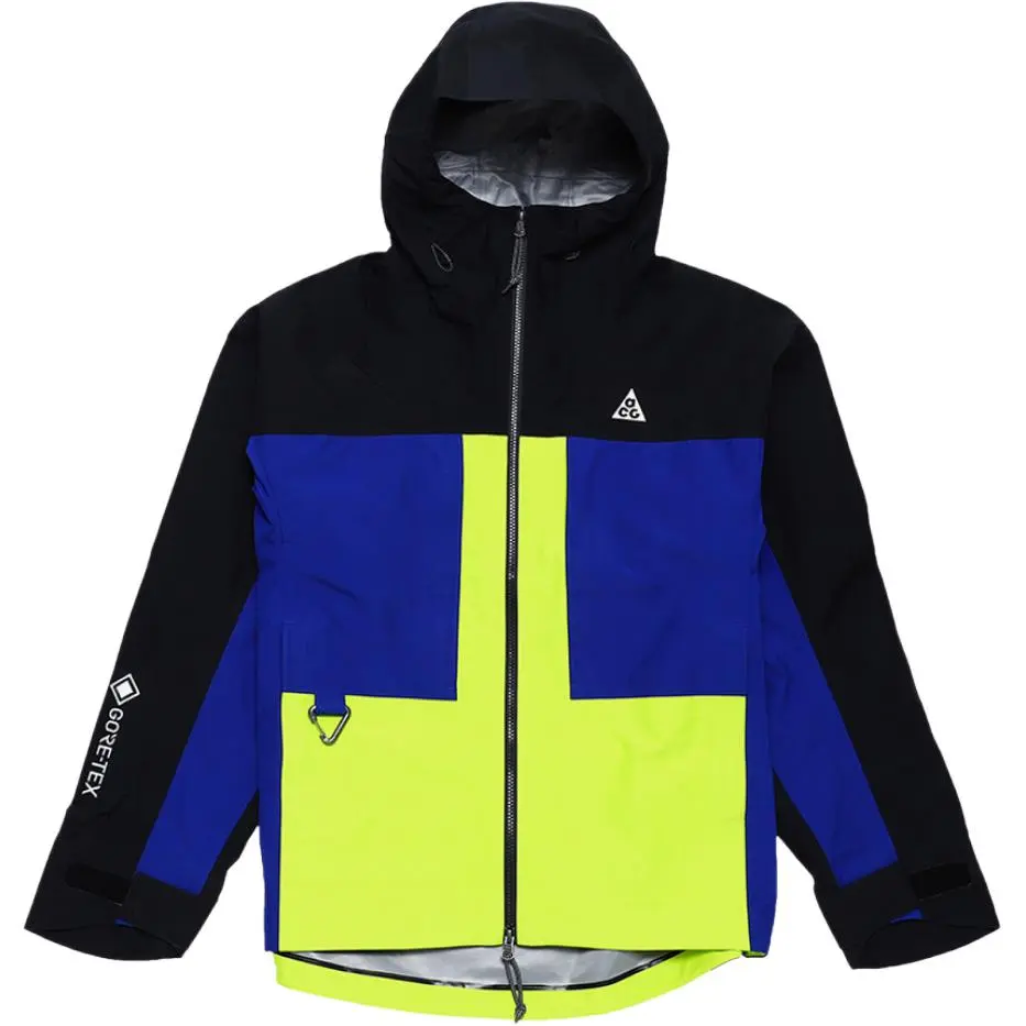 Nike ACG Jackets Men's Blue Hooded (Non-detachable) Moderate Straight Fit