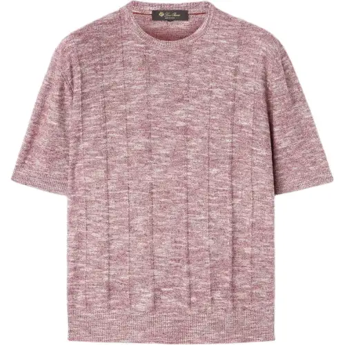 Loro Piana SS24 Knitwear Men's Cameo Brown Milk