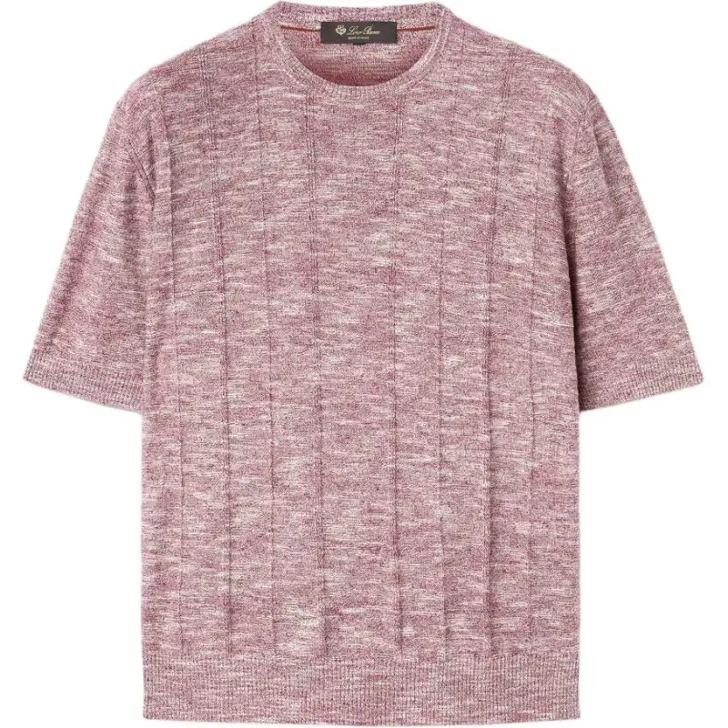 Loro Piana SS24 Knitwear Men's Cameo Brown Milk