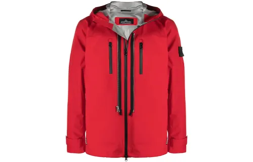 STONE ISLAND Shadow Project Collection Jackets & Coats Men's Red