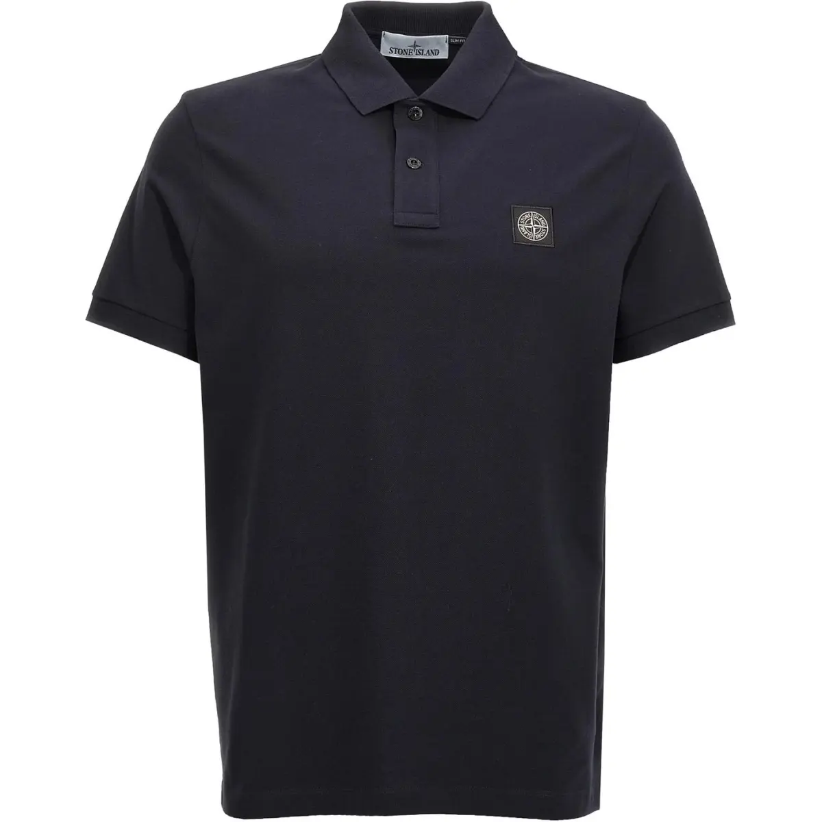 STONE ISLAND Logo Patch Polo Shirt