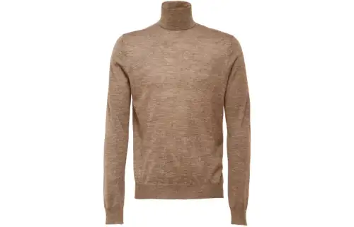 PRADA Sweaters Men's Brown Turtleneck Moderate Other