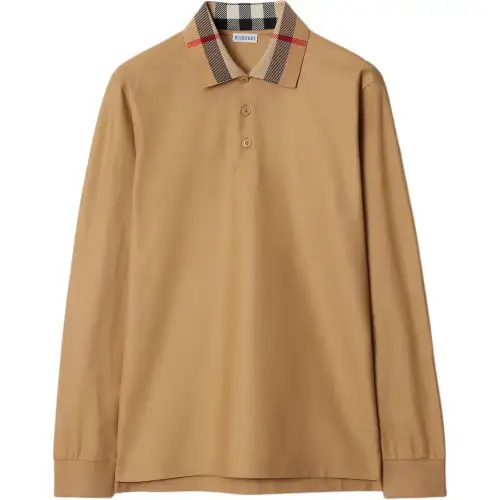 Burberry Polo Shirt Men's Beige