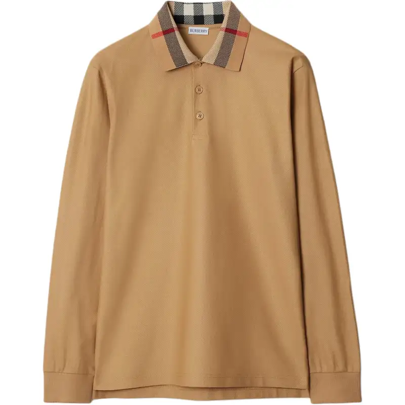 Burberry Polo Shirt Men's Beige