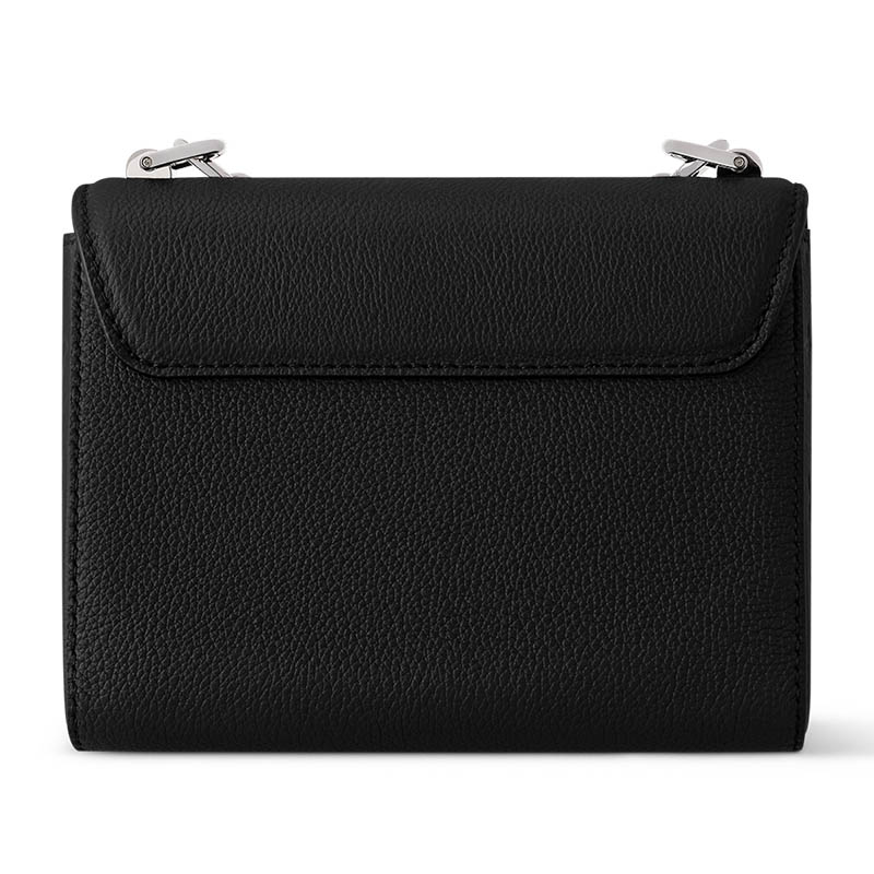 Женская сумка Louis Vuitton LOUIS VUITTON twistSLIM PM Taurillon (черная) — фото 4