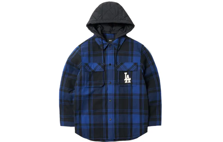 MLB Basic Logo Jackets Unisex Dark Blue Hooded Moderate Other