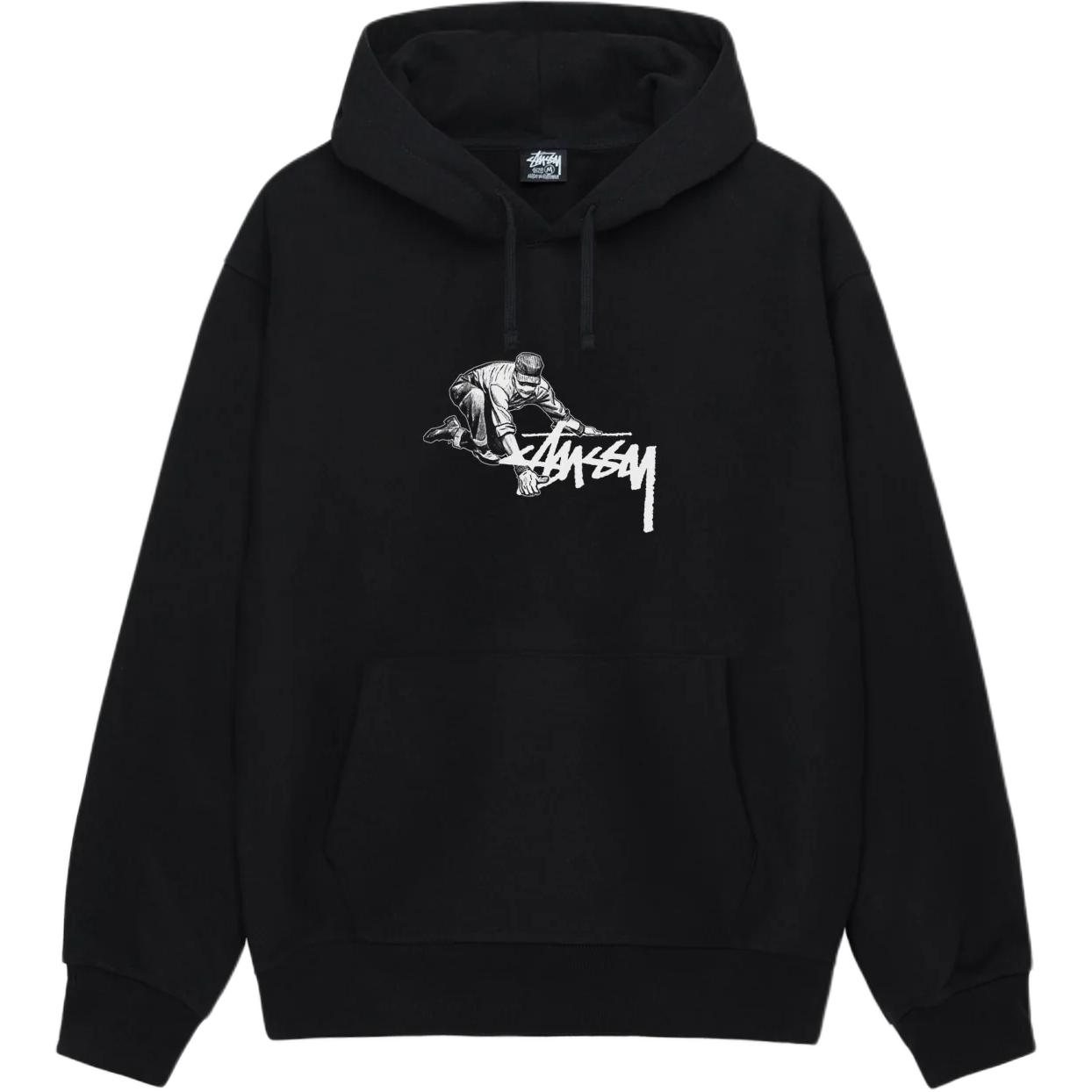 Худи Stussy (черное)