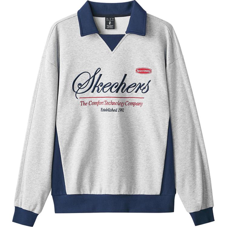 Толстовка Skechers polo (серая)