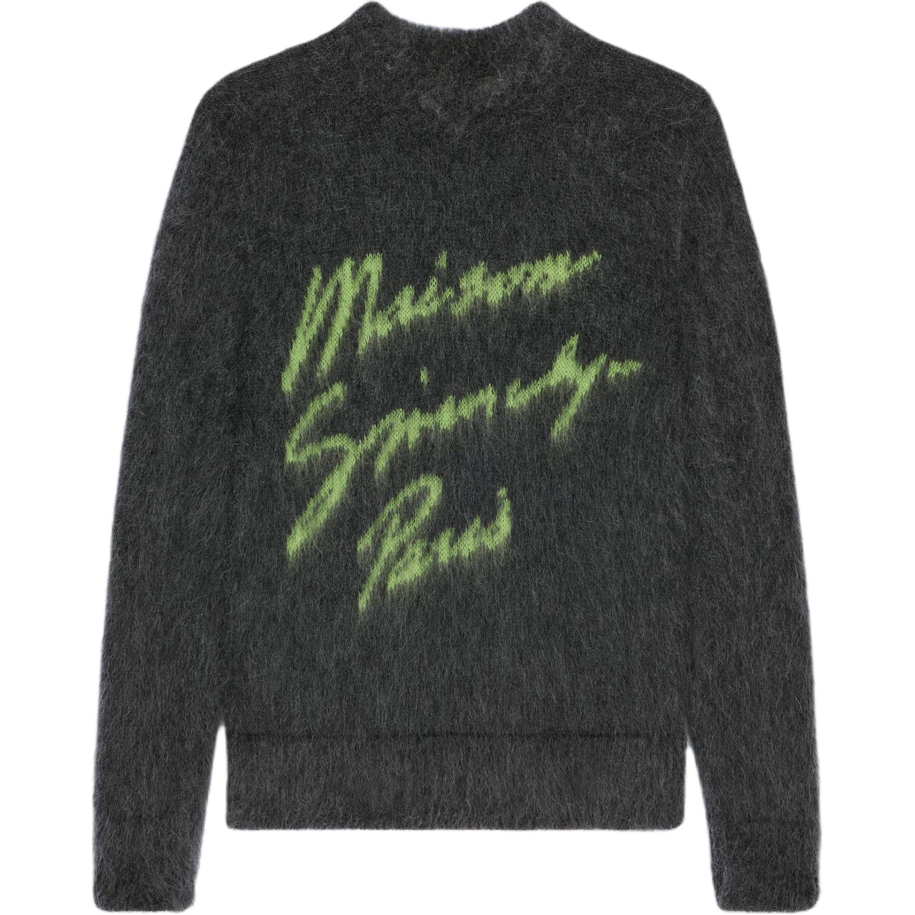 Мужской свитер Givenchy Мохер (угольно-черный)