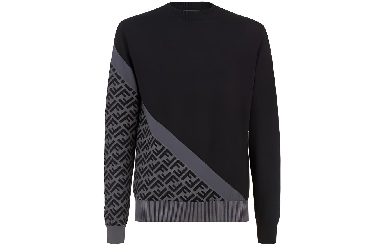 Мужской свитер Fendi (черный)
