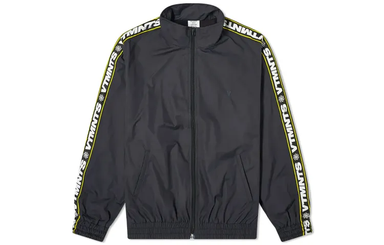 Vetements Jackets Men's Black Stand Collar Moderate Other