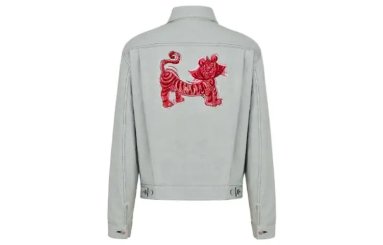 DIOR Quarterly New Products SS22 Jackets & Coats Men's Gray Blue