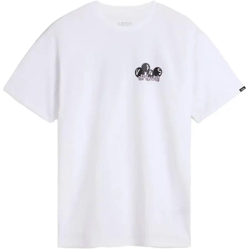 Vans T Shirts Men's White Crew Neck