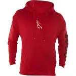 Jordan Sweatshirts Men's Red Hooded Non Detachable Moderate Regular