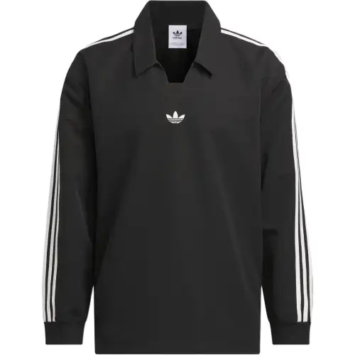 Adidas Originals RUGBY POLO SHIRT Polo Shirt Unisex Black