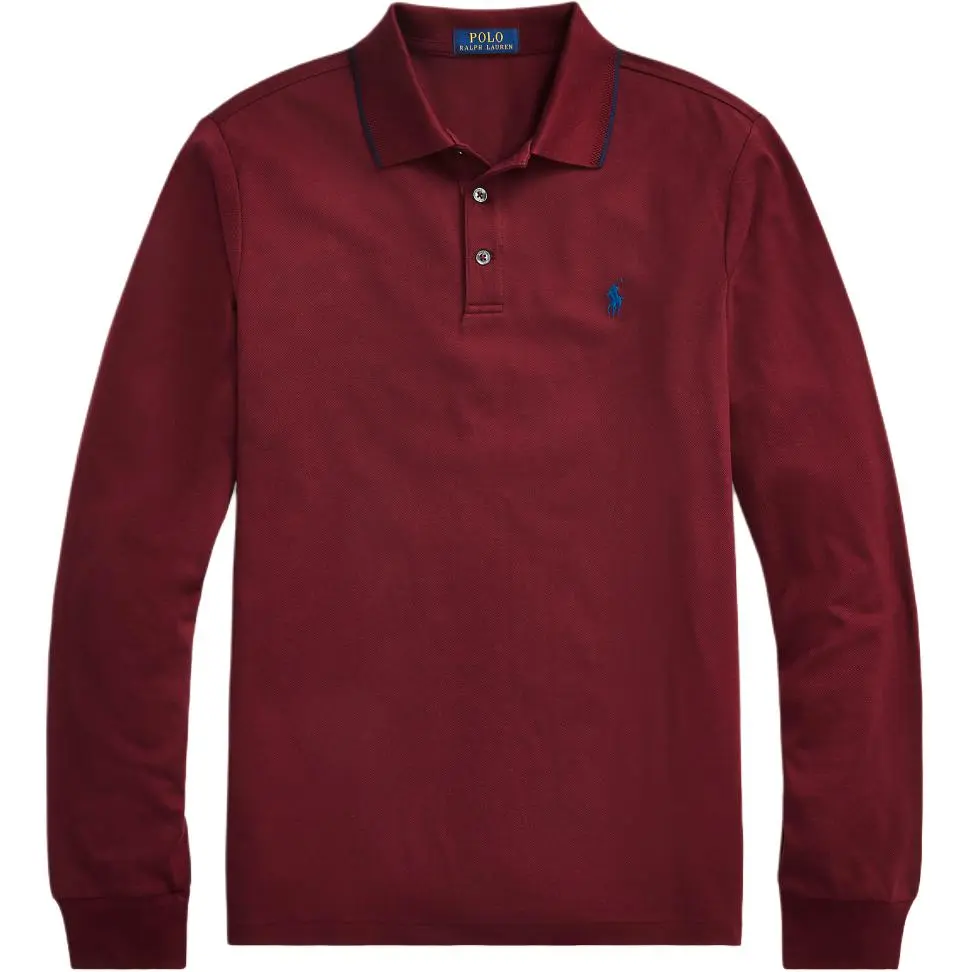 Polo Ralph Lauren Polo Shirt Custom Slim Fit Men's Red