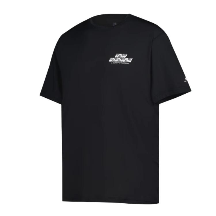 New Balance SS25 T Shirt Men's Black