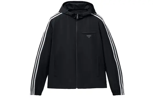 Adidas Originals Jackets Men's Black Hooded Moderate Other