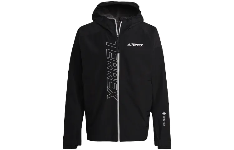 Adidas Jackets Men's Black Hooded Moderate Other