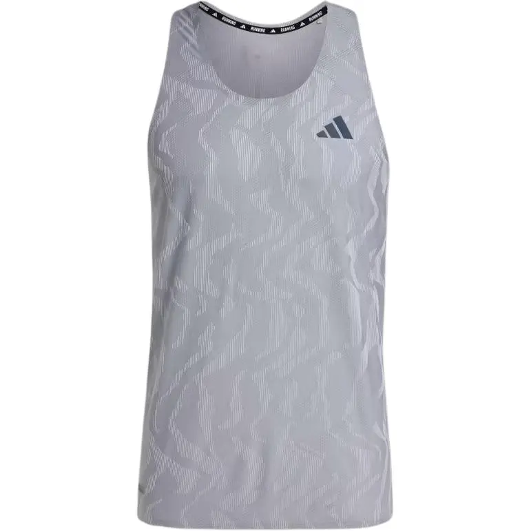 Adidas Free Shipping With AdiClub Ultimate Engineered Running Singlet
