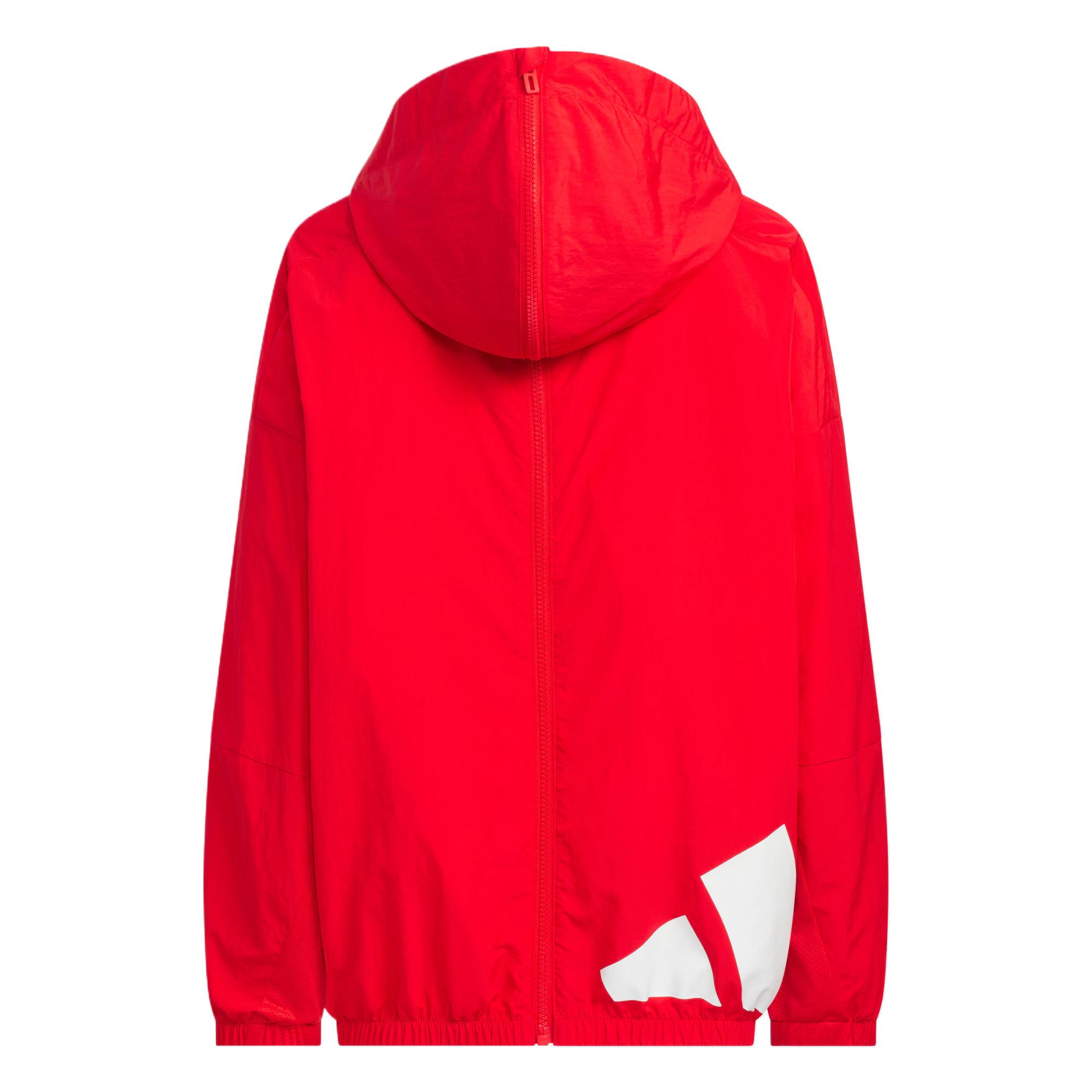 Куртка adidas Woven Jacket (красная) — фото 2