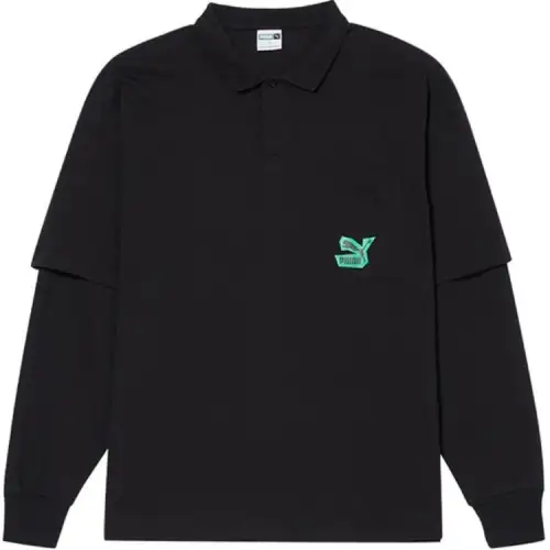 PUMA CLASSICS Polo Shirt Men's Black