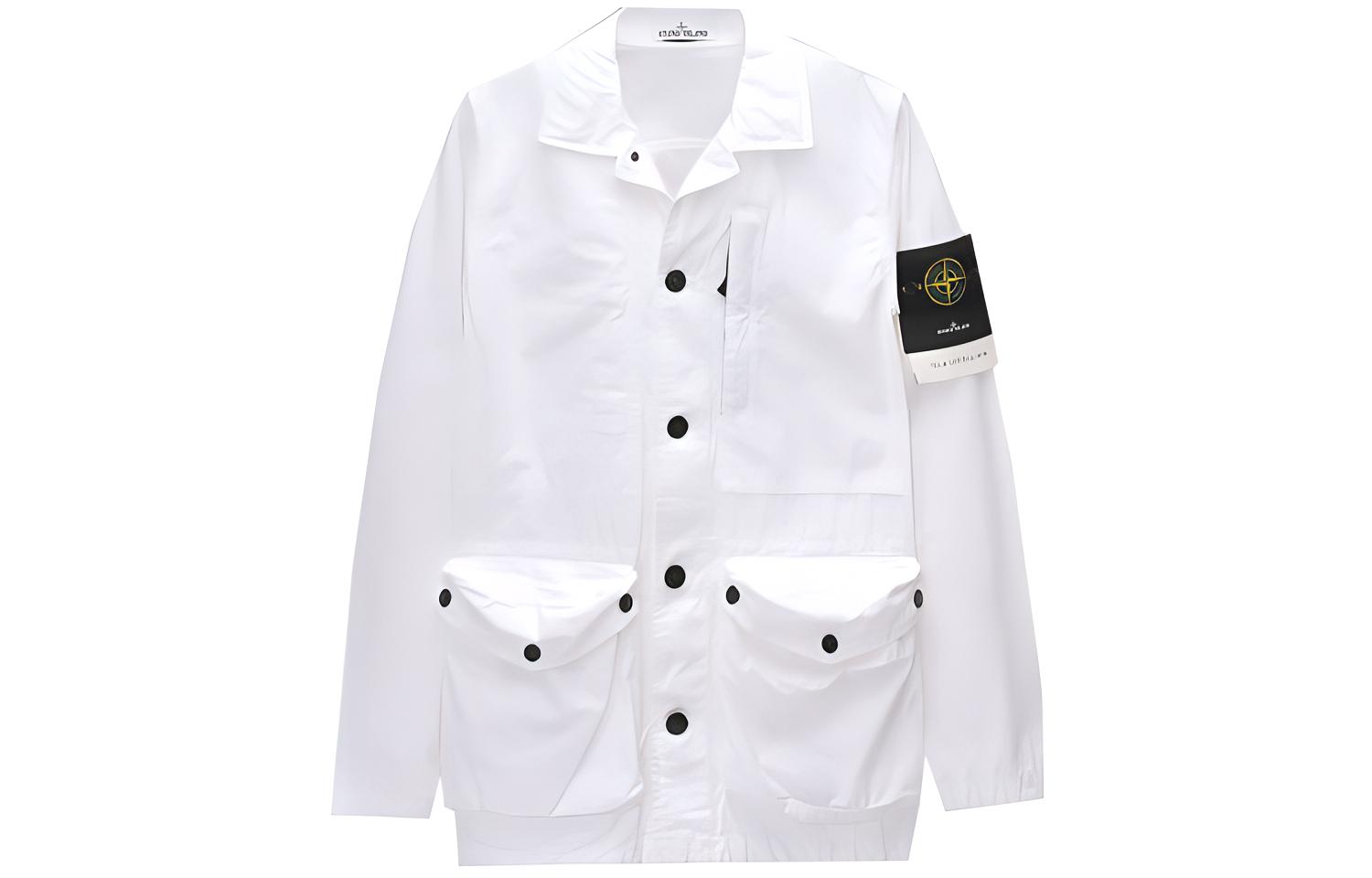 STONE ISLAND SS21 Jackets & Coats Men's White