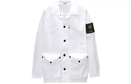 STONE ISLAND SS21 Jackets & Coats Men's White