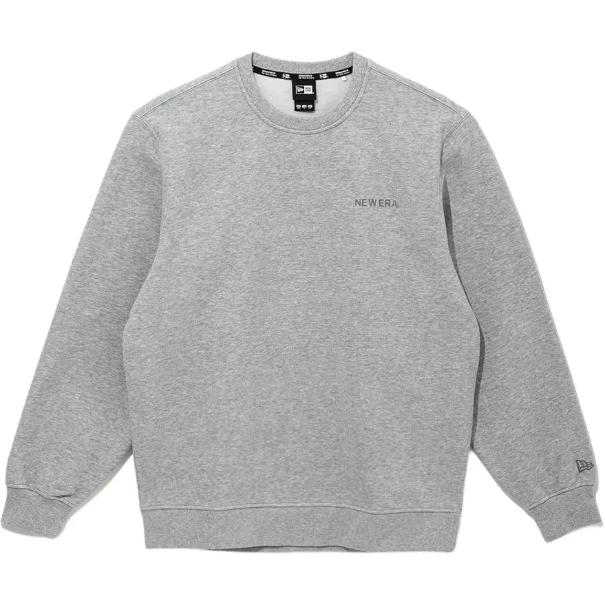 New Era Sweatshirts Unisex Gray Crew Neck Moderate
