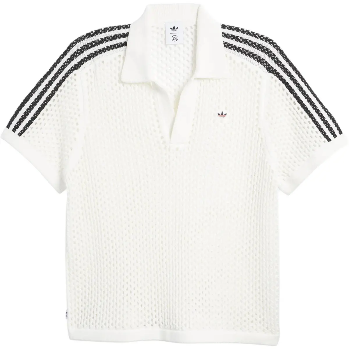 Adidas X Edison Chen Crochet Polo Shirt