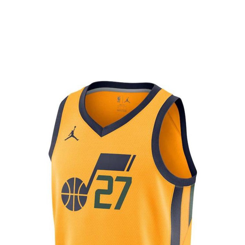 Nike Basketball Jerseys Men’s Yellow Moderate Straight Fit