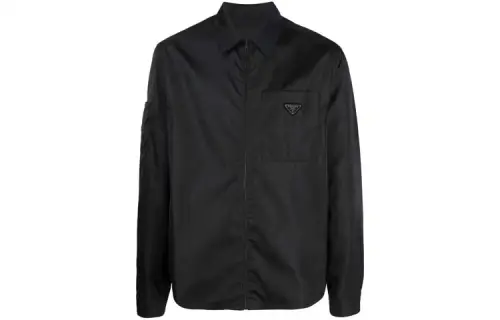 PRADA Jackets & Coats Men's Black