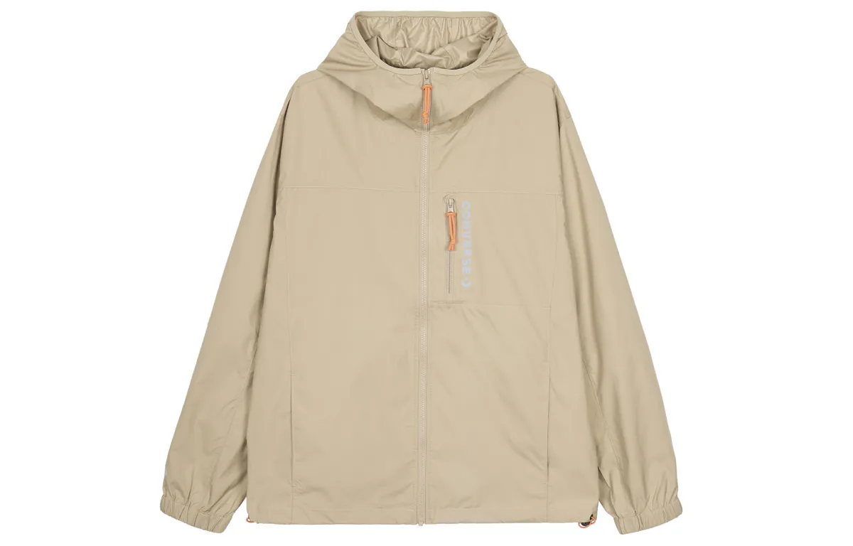 Converse Jackets Unisex Khaki Hooded Moderate Other
