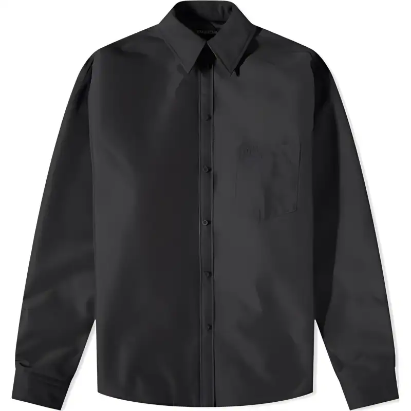 Balenciaga Shirt Loose Fit Men's Black