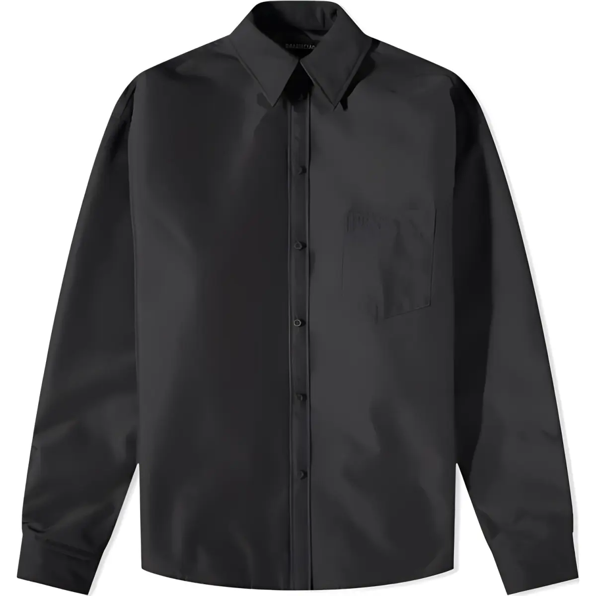Balenciaga Shirt Loose Fit Men's Black
