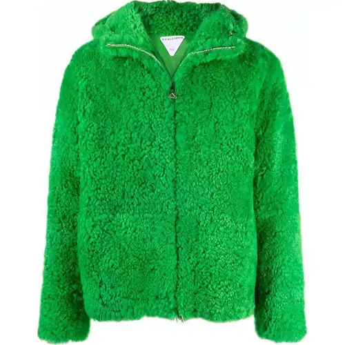 Bottega Veneta Jackets Men's Green Turtleneck Moderate Other