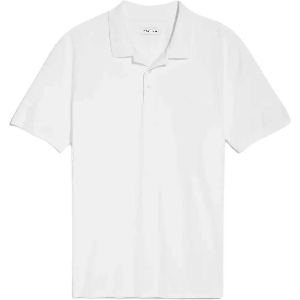 CALVIN KLEIN Polo Shirt Men's White