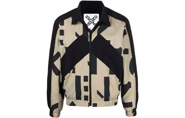 KENZO Jackets Men's Multicolor Turtleneck Moderate Other