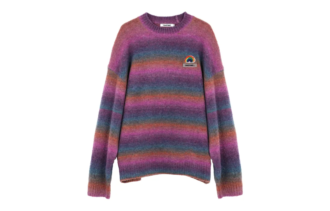 CANOTWAIT_ Rainbow Sweater Unisex