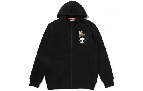Timberland Jackets Men's Black Hooded Moderate Other
