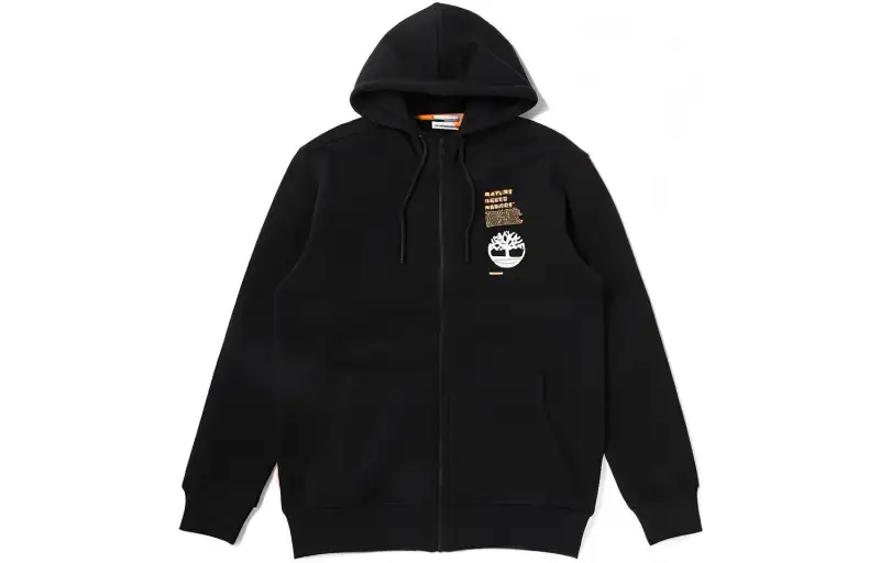 Timberland Jackets Men's Black Hooded Moderate Other