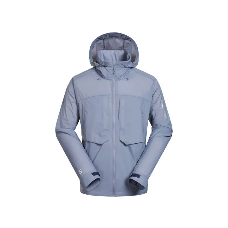 SALOMON Jacket Unisex Granite Blue