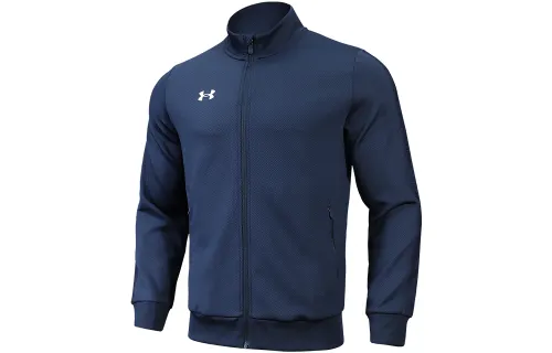 Under Armour Jackets Men's Collegiate Blue Stand Collar Moderate Other