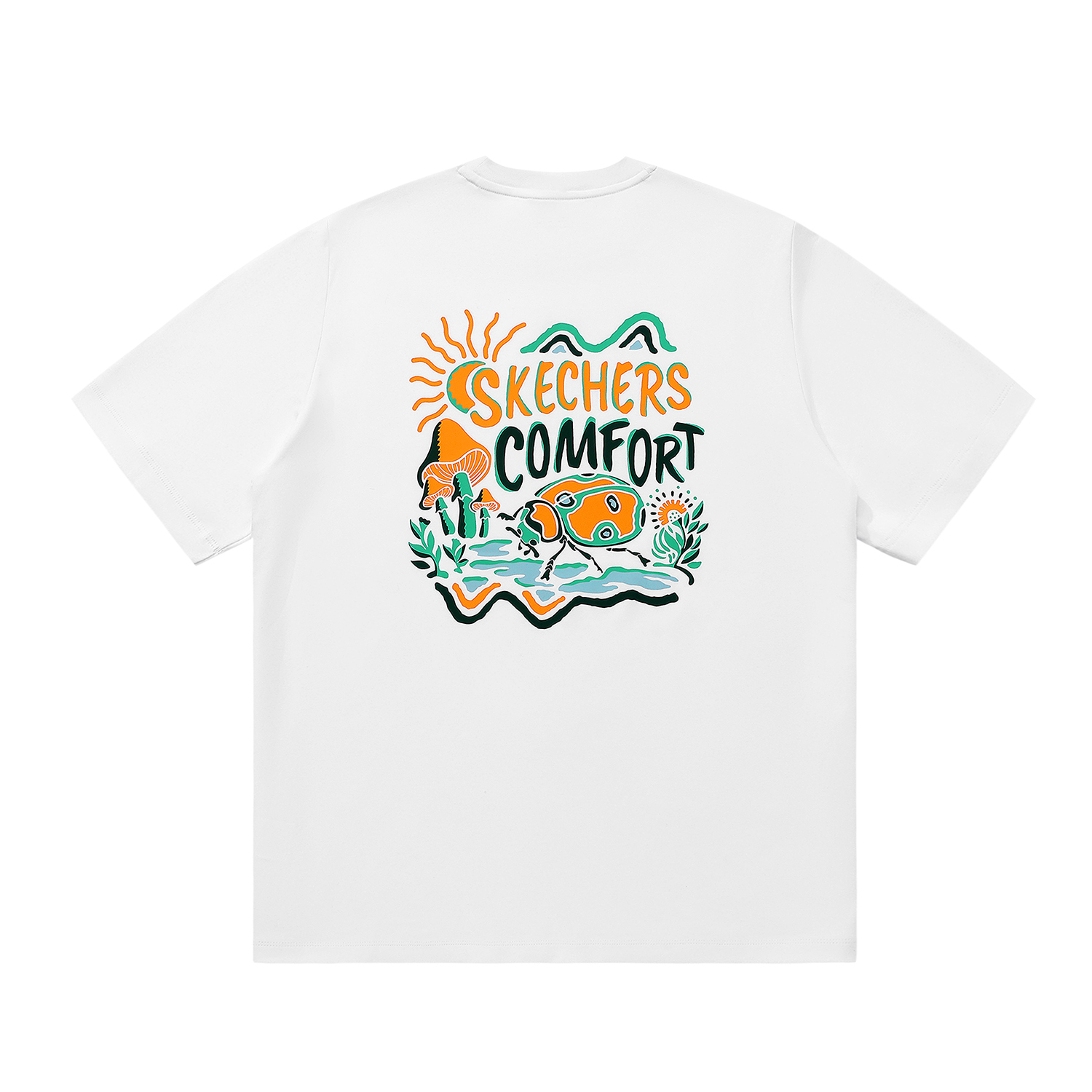 Футболка Skechers Diamond T-shirt (белая)