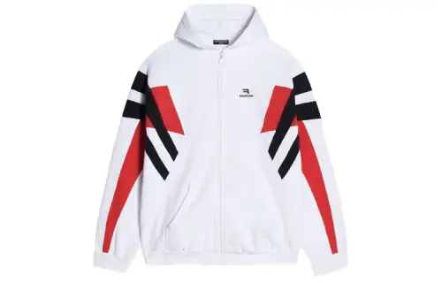 Balenciaga Sporty B Zip Up Tracksuit Hoodie