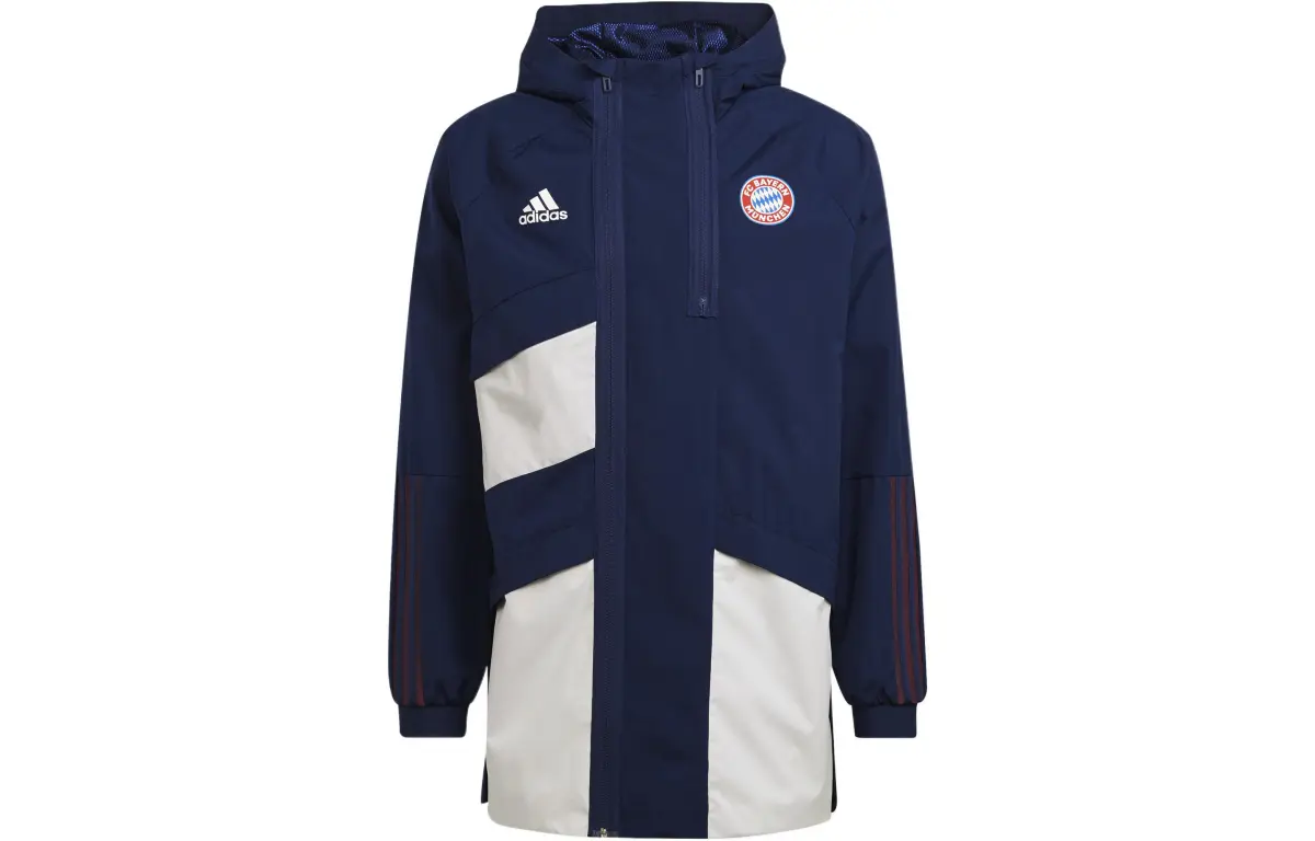 Adidas FC Bayern Jacket Men's Dark Blue